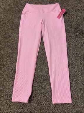 Lilly Pulitzer Pink Striped Active Leggings